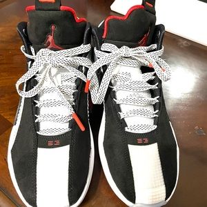 Nike Air Jordan PF 35 DNA Black-CHILE RED-WHITE